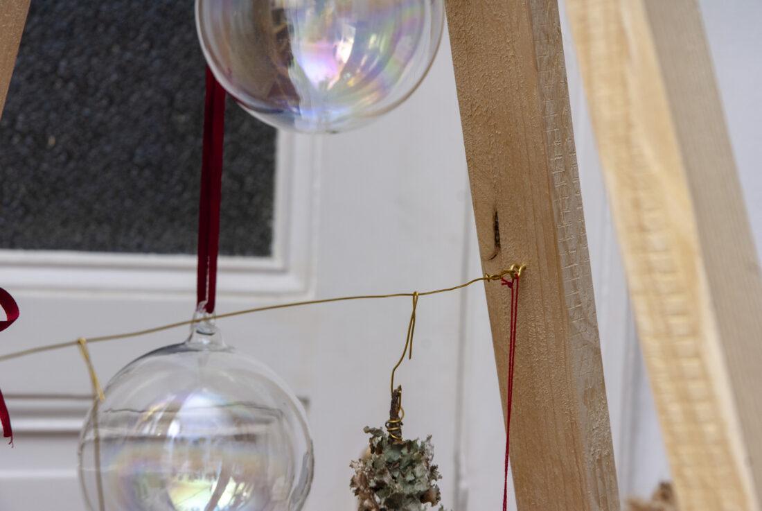 Weihnachtsbaum selber bauen: Dekodetails.