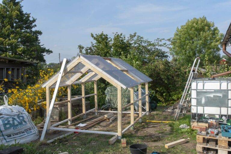 Gewächshaus selber bauen Anleitung von AZ Ein Stück Arbeit