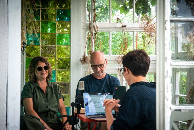 beim interview mit Anja und Andreas von Der kleine Horrorgarten.