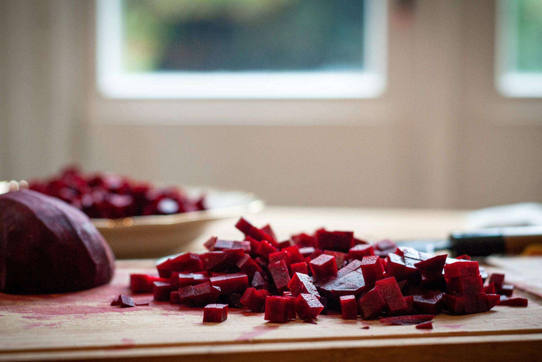 Rote-Bete-Apfel-Chutney: süß, herb, lecker! – Ein Stück Arbeit