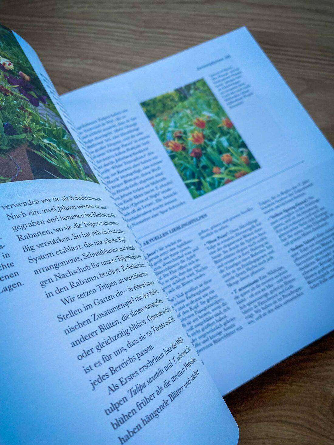 Seite mit Pflanzentipp im Buch von Monty Don. 