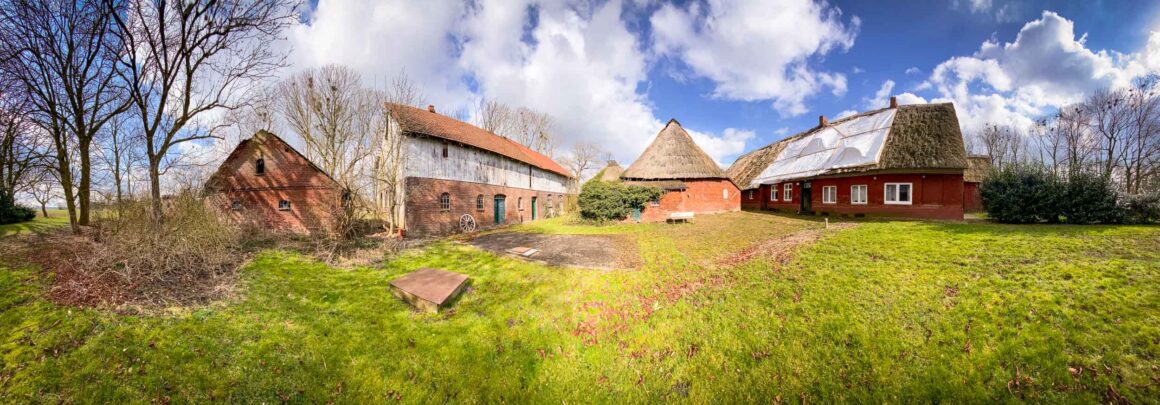 Rückseite des Resthofes