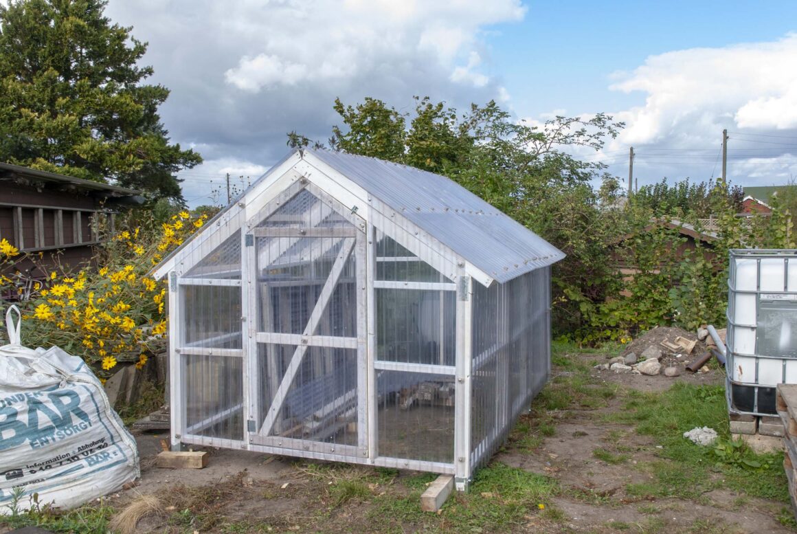 Gewaechshaus Selbst Bauen Geruest Ein St Ck Arbeit