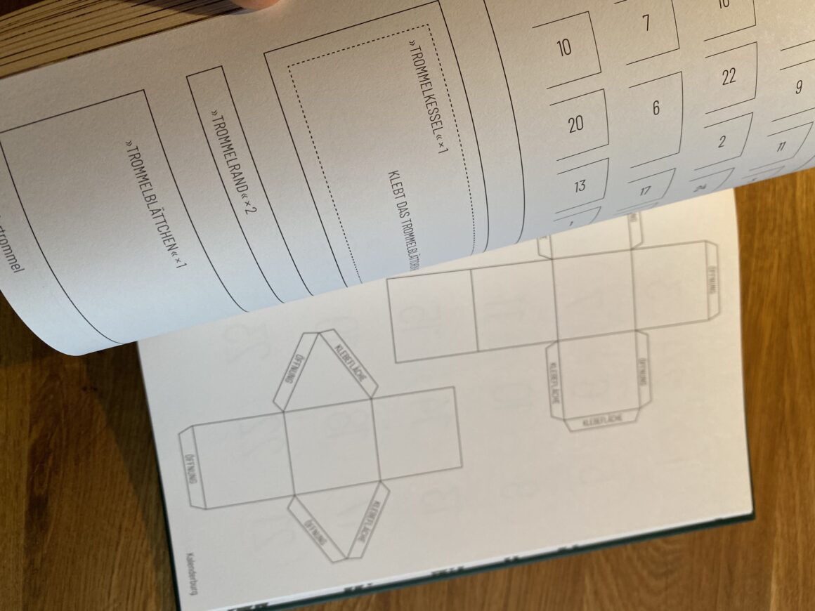 Vorlagen im Buch Buches Wichteltanz & Kerzenglanz